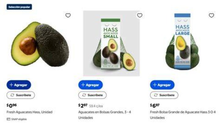 ¿Cuánto aguacate compra Estados Unidos?