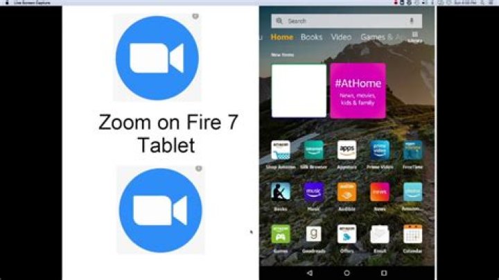 Does zoom work on fire 7 tablet?