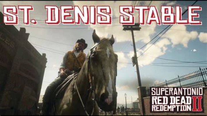 Where is the stable in Saint Denis?